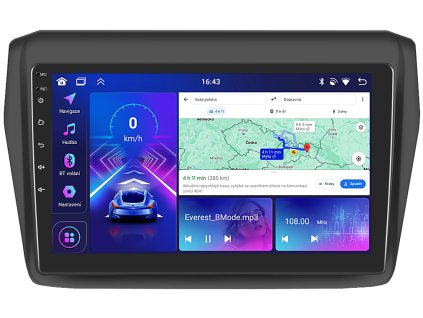 2DIN autorádio BMODE s Android pro Suzuki Swift VI 17 20, CarPlay, AndroidAuto a dotykovou obrazovkou evtech.cz