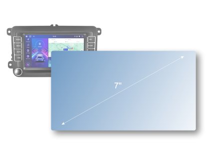 Everest antireflexní ochranné nano sklo FO05 7''