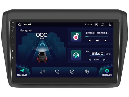 2DIN autorádio Xtrons s Android pro Suzuki Swift VI 17 20, CarPlay, AndroidAuto a dotykovou obrazovkou evtech.cz