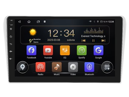 ISUDAR autorádio T75 s Android 13 pro Toyota Avensis 02 08, CarPlay, AndroidAuto a dotykovou obrazovkou evtech.cz