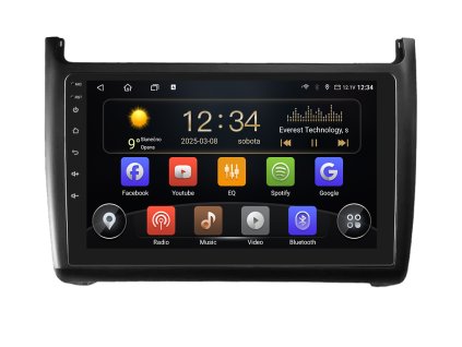 ISUDAR autorádio T75 s Android 13 pro Volkswagen Polo, CarPlay, AndroidAuto a dotykovou obrazovkou evtech.cz