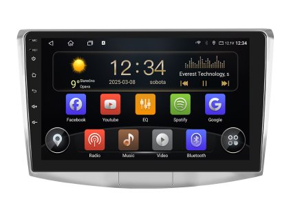 ISUDAR autorádio T75 pro Volkswagen Passat B6, B7, CC s dotykovou obrazovkou evtech.cz