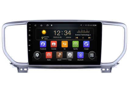 ISUDAR 1 autorádio T75 s Android 13 pro Kia Sportage, CarPlay, AndroidAuto a dotykovou obrazovkou evtech.cz