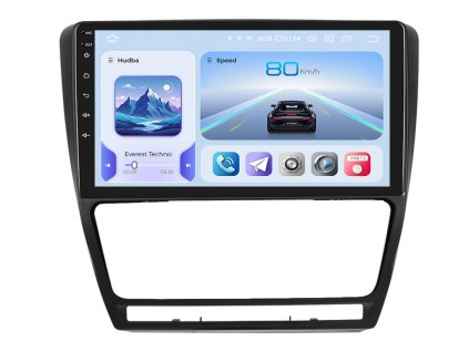 Xtrons autorádio IQP s Android pro Škoda Octavia II, Mk 2, CarPlay, AndroidAuto a LCD IPS dotykovou obrazovkou evtech.cz