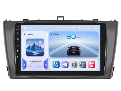 Xtrons autorádio IAP12 s Android 13 pro Škoda Toyota Avensis, 6, AndroidAuto s dotykovou obrazovkou evtech.cz