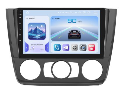 Xtrons autorádio IAP12 s Android 13 pro BMW 1 Series Série, 1, AndroidAuto, s dotykovou obrazovkou evtech.cz