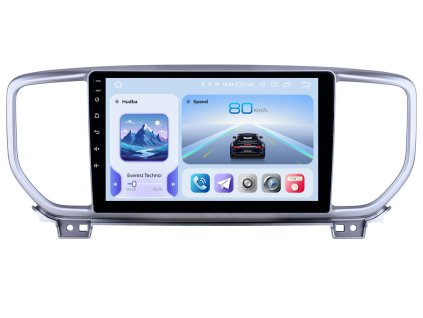 Xtrons autorádio s Android 13 pro Kia Sportage, 6, AndroidAuto s dotykovou obrazovkou evtech.cz