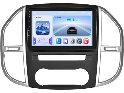 Xtrons autorádio IQP s Android pro Mercedes Benz Vito W447 (2014 2021), CarPlay, AndroidAuto a LCD IPS dotykovou obrazovkou evtech.cz