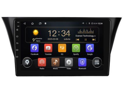 ISUDAR T72 autorádio s Android pro IVECO Daily, 1, CarPlay, AA, AndroidAuto s GPS modulem a dotykovou obrazovkou evtech.cz