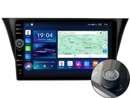 Everest autorádio s Android pro IVECO Daily, 1, CarPlay, AA, AndroidAuto s GPS modulem a dotykovou obrazovkou evtech.cz
