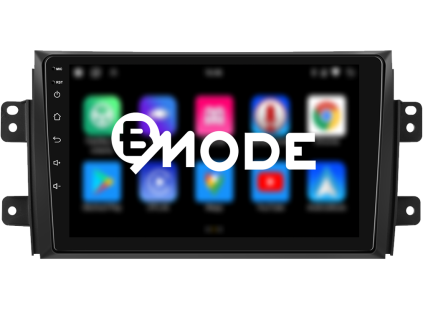 Bmode autorádio s Android pro Suzuki SX4, (2006 2013), 1, CarPlay, AndroidAuto s GPS modulem a dotykovou obrazovkou evtech.cz