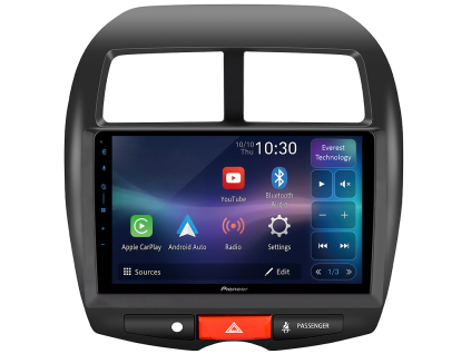 Pioneer SPH PF97BT autorádio s Android pro Mitsubishi ASX Peugeot 4008, CarPlay, AndroidAuto s GPS modulem a dotykovou obrazovkou evtech.cz