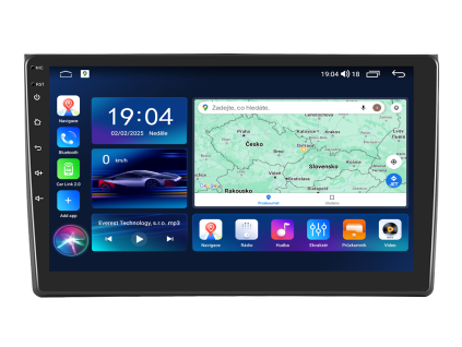 Everest autorádio EVT s Android pro Audi A4 S4, 1, AndroidAuto a dotykovou obrazovkou evtech.cz