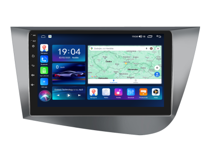 Everest EVT autorádio s Android 13 pro Seat Leon, 1, CarPlay, AndroidAuto a dotykovou obrazovkou evtech.cz