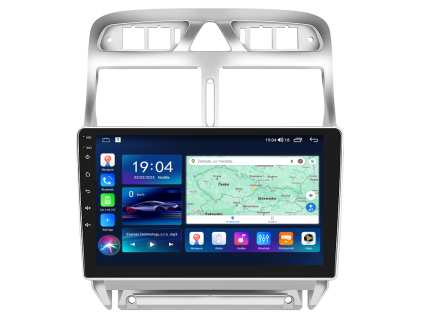 Everest EVT autorádio s Android 13 pro Peugeot 307, 1, Citroen, CarPlay, AndroidAuto a dotykovou obrazovkou evtech.cz