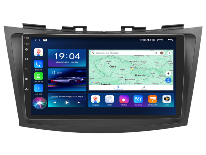 Everest EVT autorádio s Android 13 pro Suzuki Swift, 1, CarPlay, AndroidAuto a dotykovou obrazovkou evtech.cz