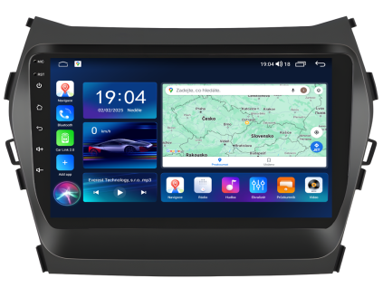 Everest EVT autorádio IAP12 s Android 13 pro Hyundai Santa Fe IX45 13 18, 1, AndroidAuto s dotykovou obrazovkou evtech.cz