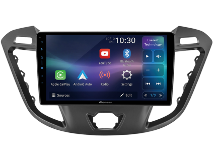 Pioneer autorádio s Android pro Ford Transit Custom, 1, CarPlay, AndroidAuto s GPS modulem a dotykovou obrazovkou evtech.cz