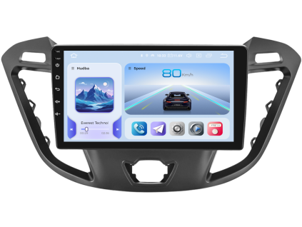 Xtrons IQP autorádio s Android pro Ford Transit Custom, 1, CarPlay, AndroidAuto s GPS modulem a dotykovou obrazovkou evtech.cz