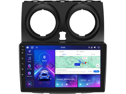 Bmode BEV+BEX autorádio s Android pro Nisan Qashqai 1 06 13, 1, CarPlay, AndroidAuto s GPS modulem a dotykovou obrazovkou evtech.cz