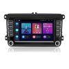 Autorádio Podofo A3040 s Android 11, GPS, CarPlay, AndroidAuto pro vozy Skoda, Volkswagen a Seat evtech.cz