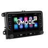 Bmode autorádio BW19 s Android pro Škoda, Volkswagen, Seat, pohled z boku, CarPlay, AndroidAuto, bluetooth handsfree, DAB a LCD dotykovou obrazovkou evtech.cz