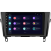 2DIN autorádio s Android pro Nissan Qashqai 2 2014 2018, menu, CarPlay, AndroidAuto s GPS modulem a dotykovou obrazovkou evtech.cz