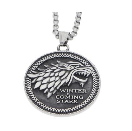 Ocelový řetízek s přívěskem  + dárkové balení