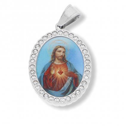 Přívěsek Ježis s krystalky  + dárkové balení