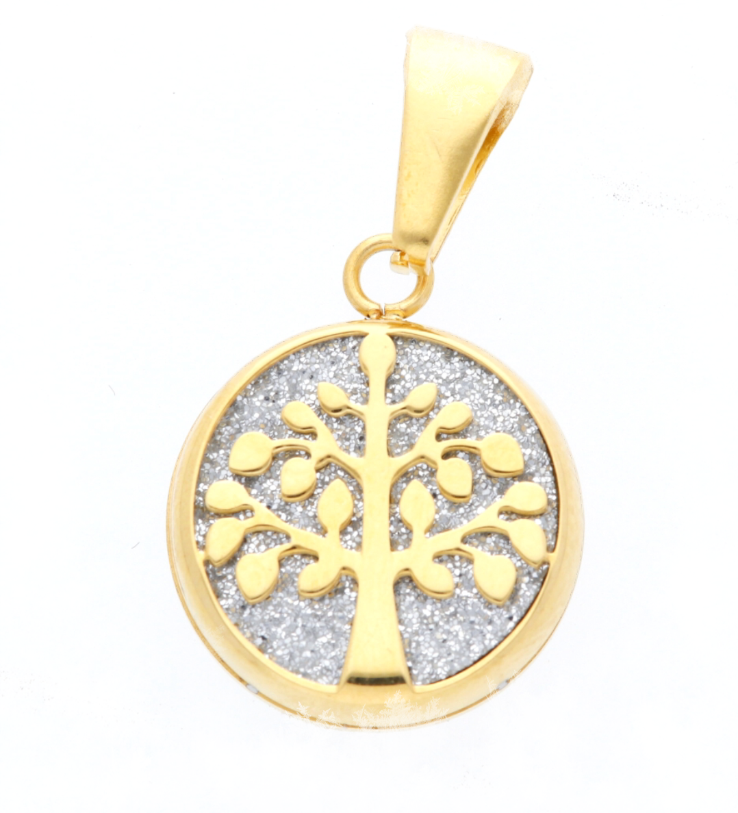 Ewena Přívěskem strom života se zirkony zlatá + dárkové balení