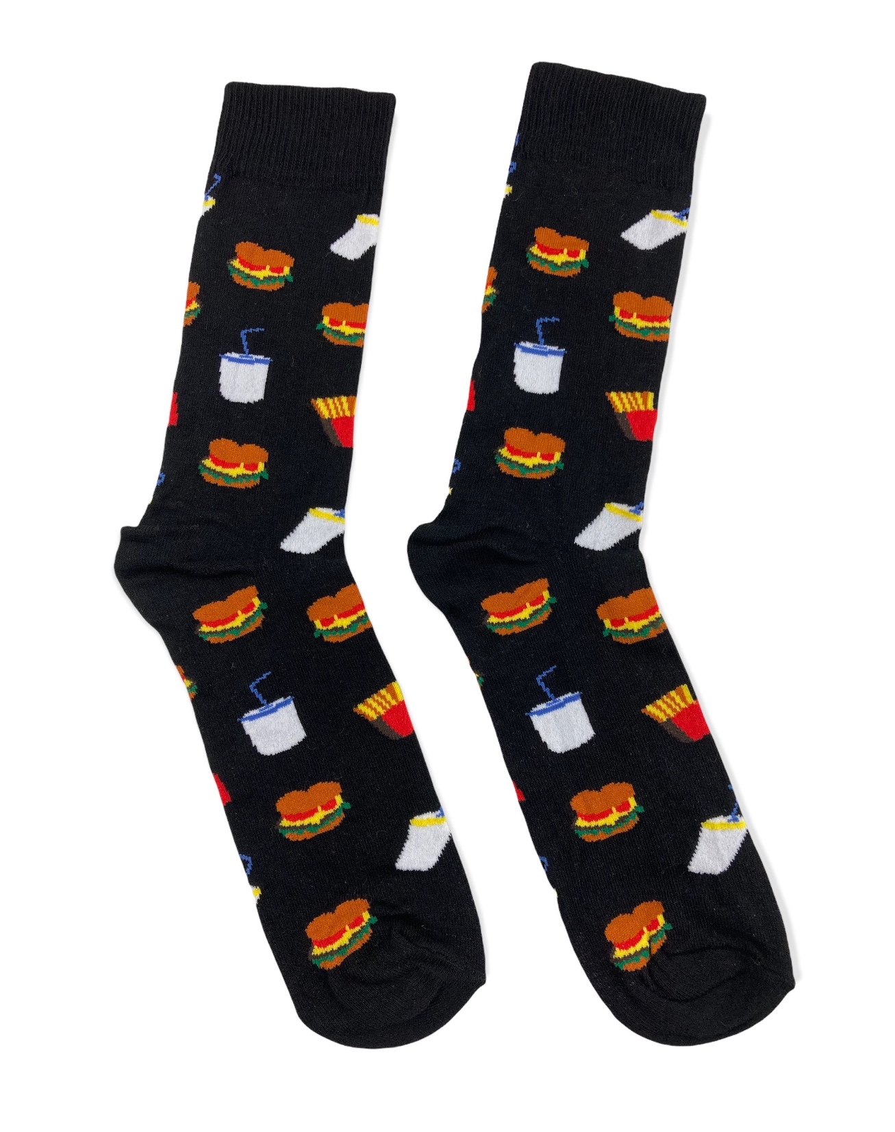 VIRGINA Vysoké ponožky hamburger velikost 43 - 46
