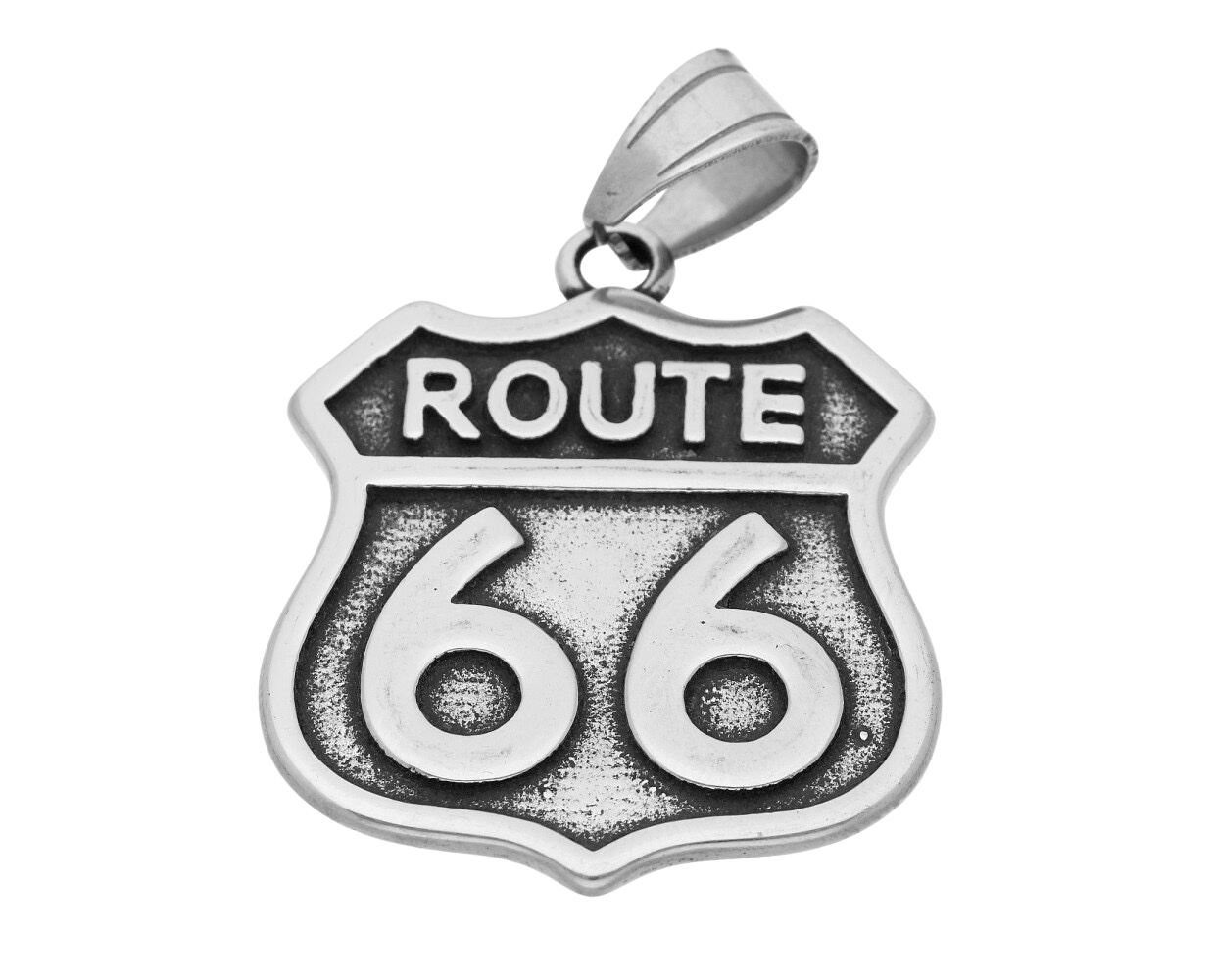 Ewena Přívěsek Route 66 z oceli KB621 + dárkové balení