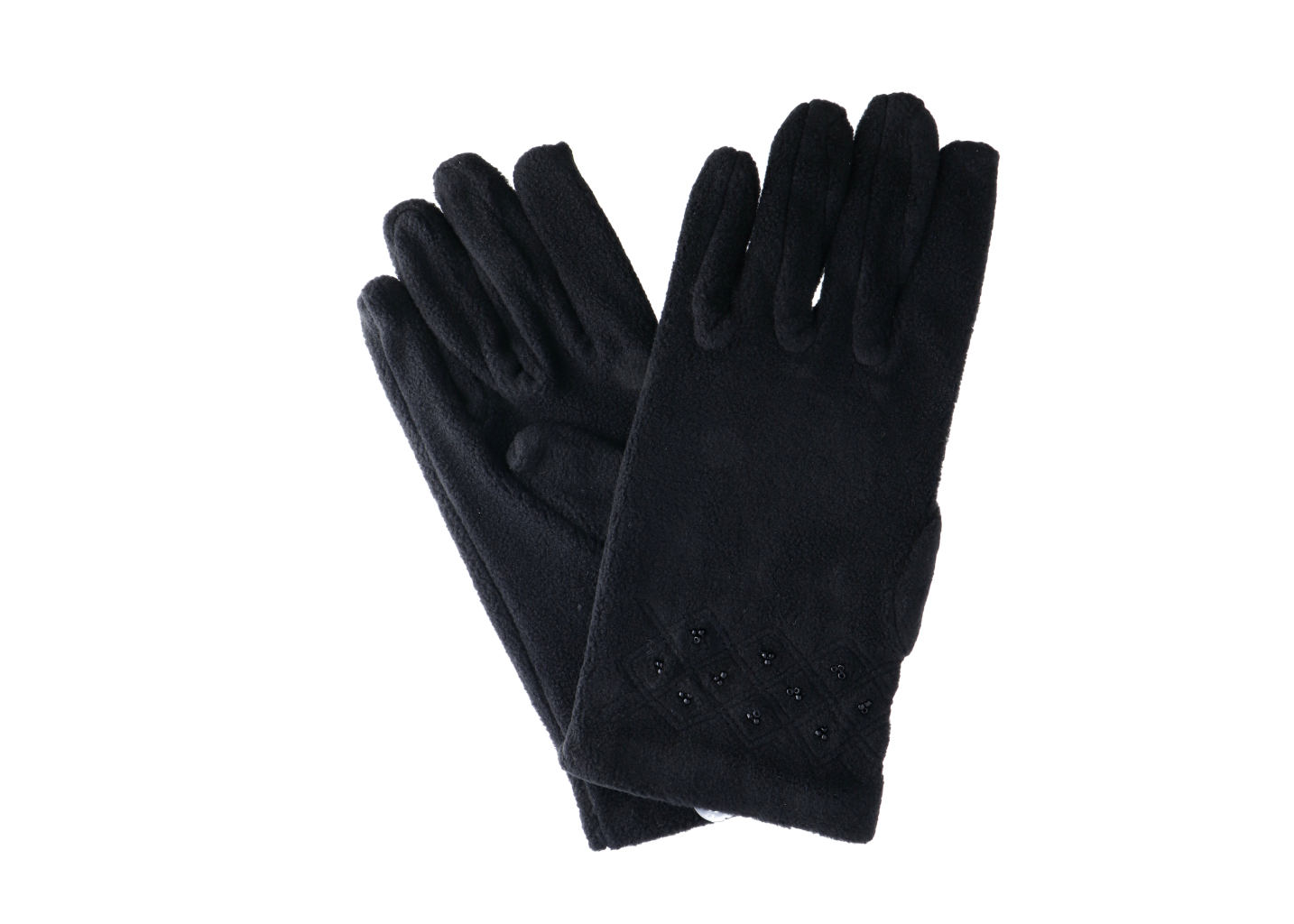 Ewena Dámské froté rukavice černé