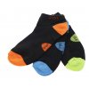 Kotníkové ponožky 3 pack různé barvy 38-42 Sport