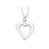 Přívěsek srdce s řetízkem  + dárkové balení