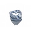 Saténový jednobarevný šátek 85 x 85 cm - světle blankytně modrý