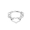 Dámský náramek srdce chirurgická ocel  + dárkové balení
