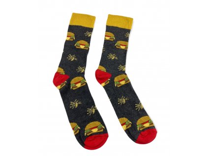11860 vysoke ponozky hamburger velikost 39 42