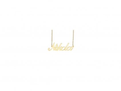 120756 retizek z oceli se jmenem nikola zlata ocel