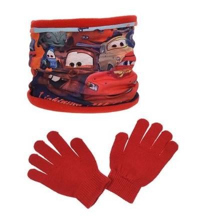 Nákrčník a rukavice Cars