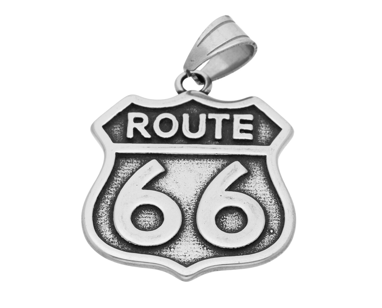 Ewena Prívesok Route 66 z ocele: Štýl, história a nekonečné dobrodružstvo na vašom krku + Darčekové balenie