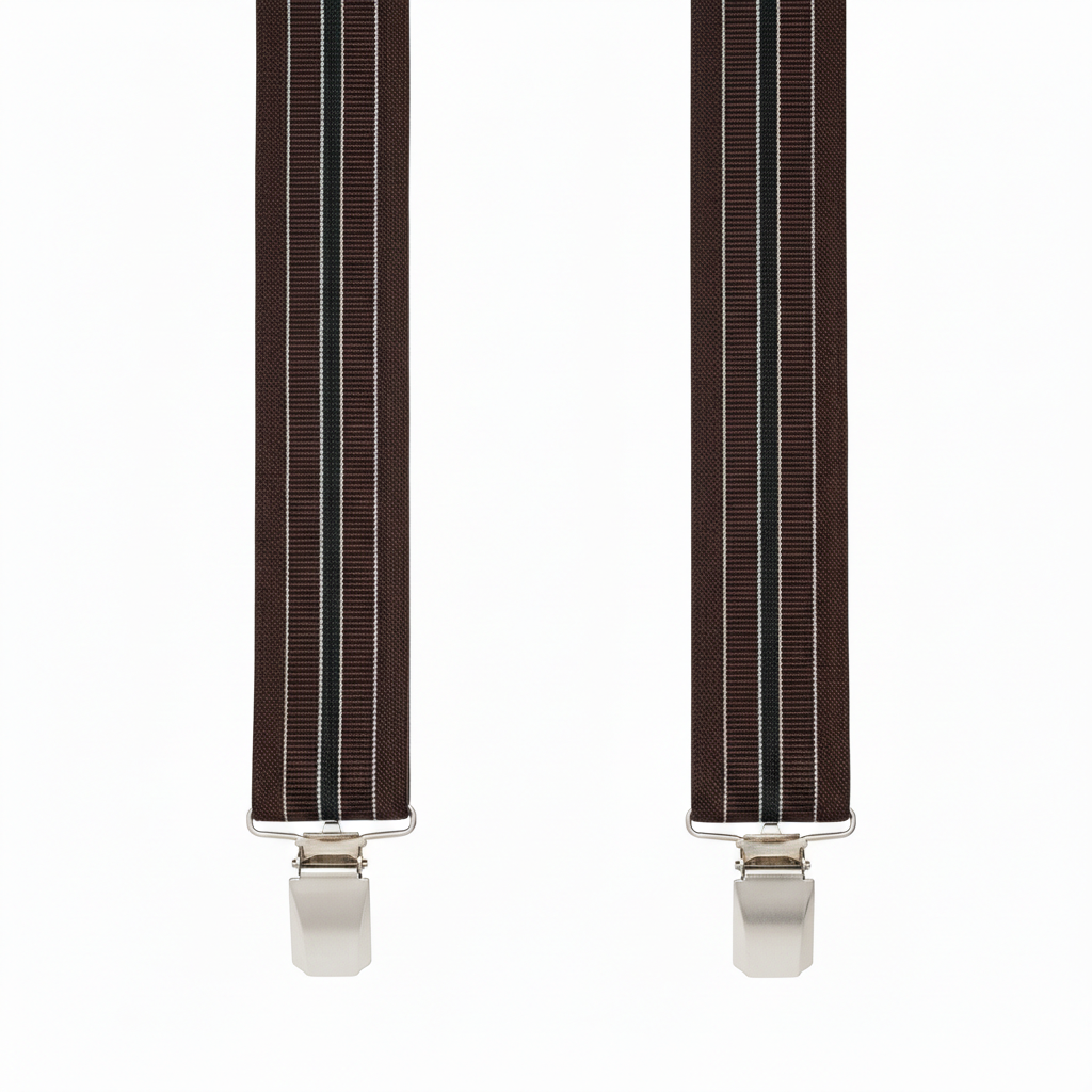 Ewena Traky pánske, hnedé pruhované MB2058