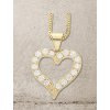 6581 3 retizek s priveskem srdce gold