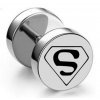 12957 piercing cinka stribrna z chirurgicke oceli superman