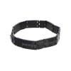 2445 4 ocelovy naramek cerny