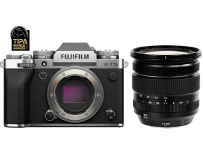 Fujifilm X-T5 + XF 16-80mm f/4 R OIS WR  strieborný  + VIP SERVIS 3 ROKY + 128GB SD karta zadarmo + puzdro zadarmo
