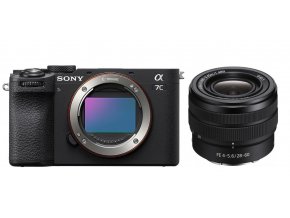 Sony Alpha A7C II + FE 28-60 mm f/4-5.6 čierny