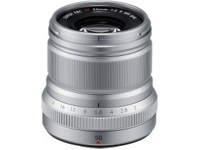 Fujifilm Fujinon XF 50mm f/2 R WR strieborny