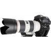 Canon 70 200mm f 2.8L IS III Lens Angle with Hood