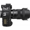 Sigma 50mm Art Lens on Canon 1D X Top View with Hood